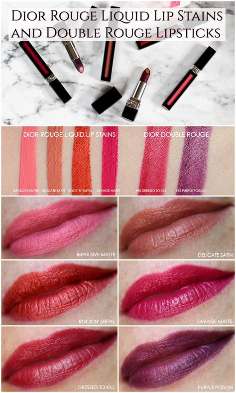 dior rouge dior liquid lip stain swatches|Dior Rouge Dior Liquid • Lipstick Review & Swatches .